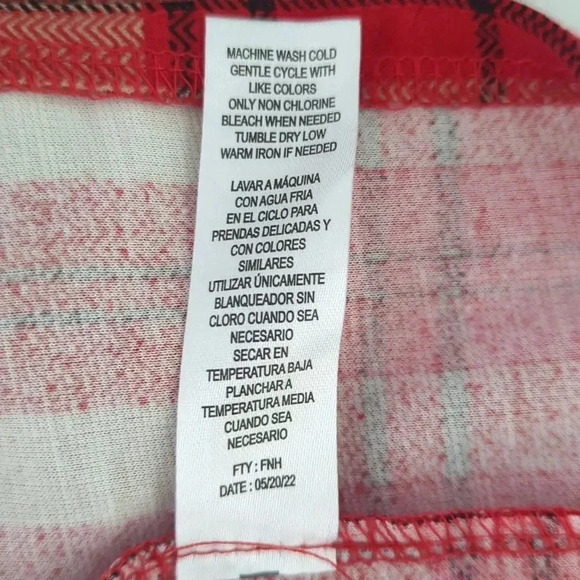 JOLIE & JOY Plaid Dress With Faux Leather Buckle Straps NWT! - Picture 12 of 12